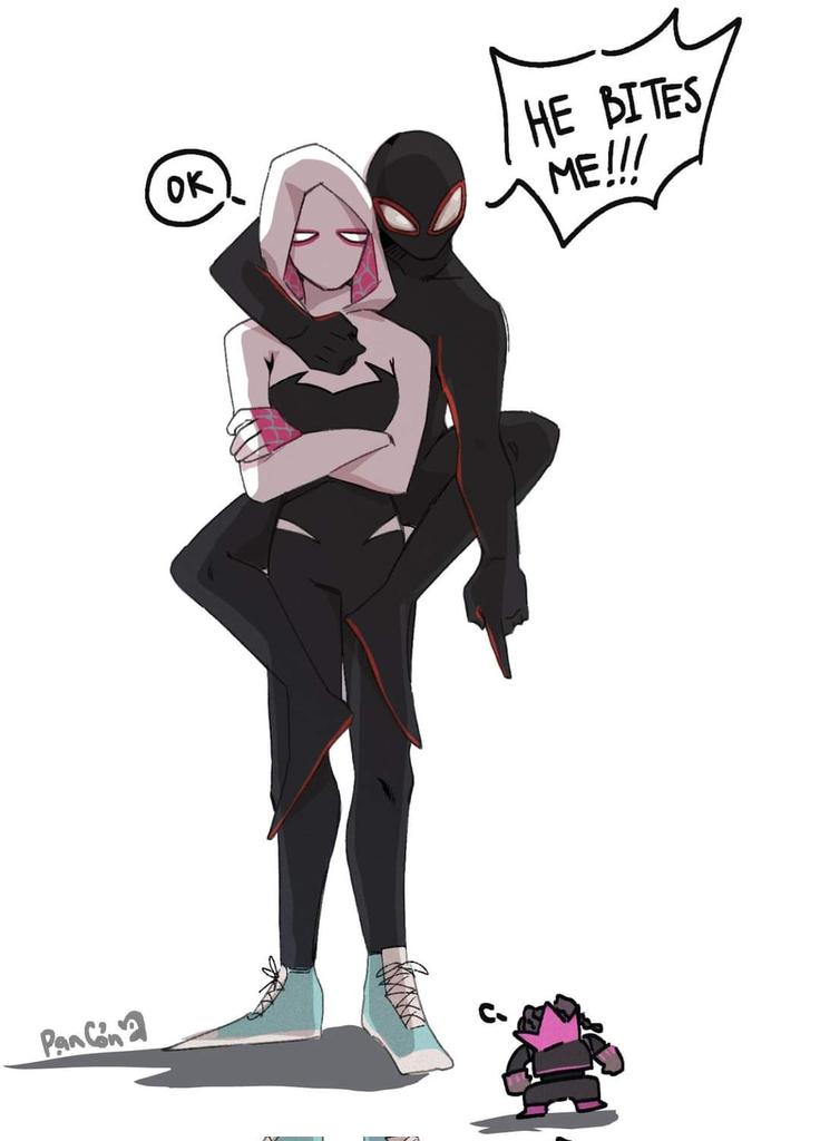 Be careful Gwen:(
#SpiderManAcrossTheSpiderVerse #MilesMorales #GwenStacy #ProwlerMiles