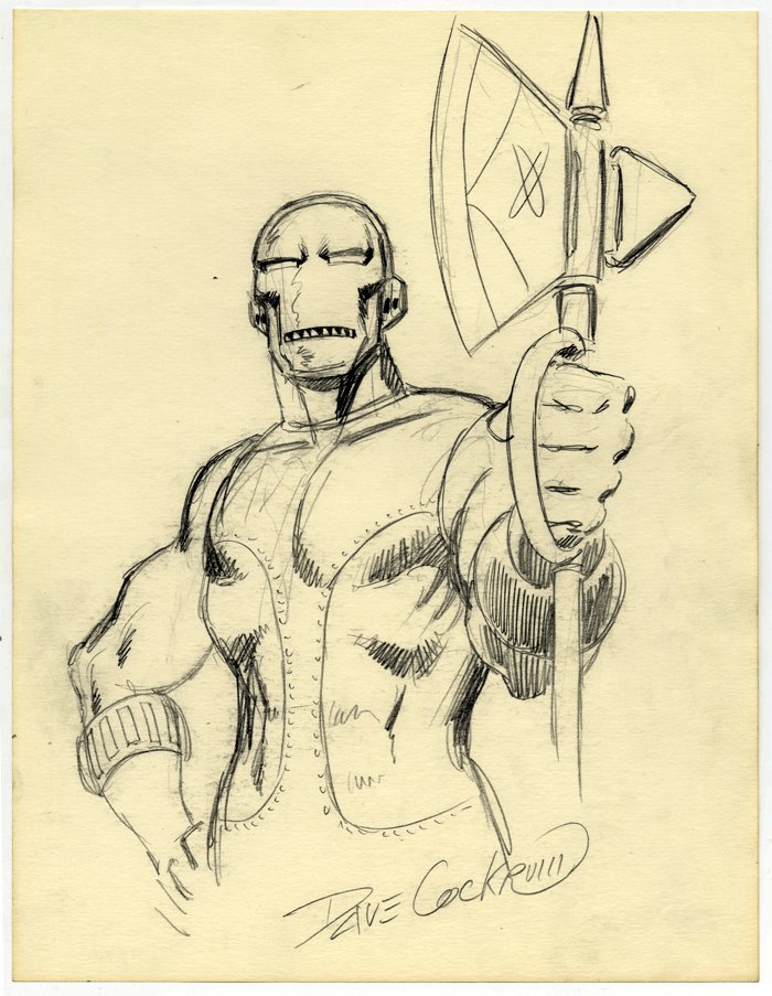 #Persuader of the #FatalFive arch-nemesis of the #LegionOfSuperHeroes as drawn by #DaveCockrum