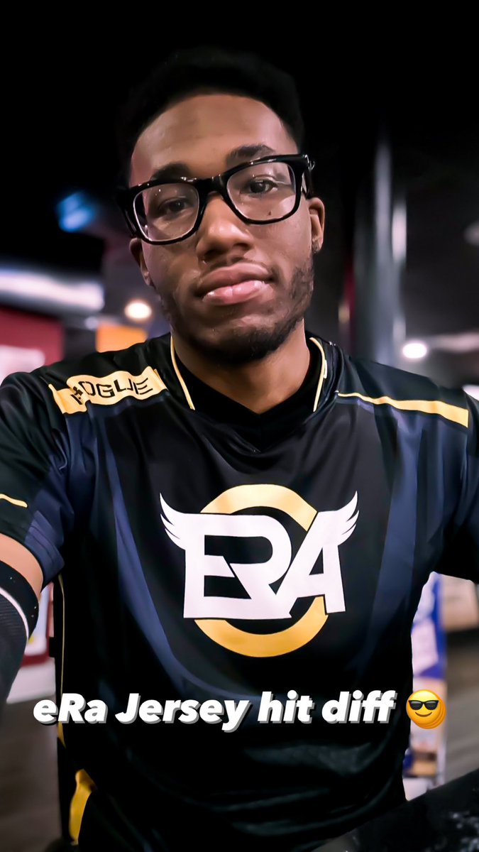 RogueFPS's tweet photo. That @eRaEternities Jersey hits different 😮‍💨

#eRaRogue 

Streaming later tonight and hopefully can get back in immortal before the end of the act. Back in A3 thank God 😅 https://t.co/XTge2utdYi