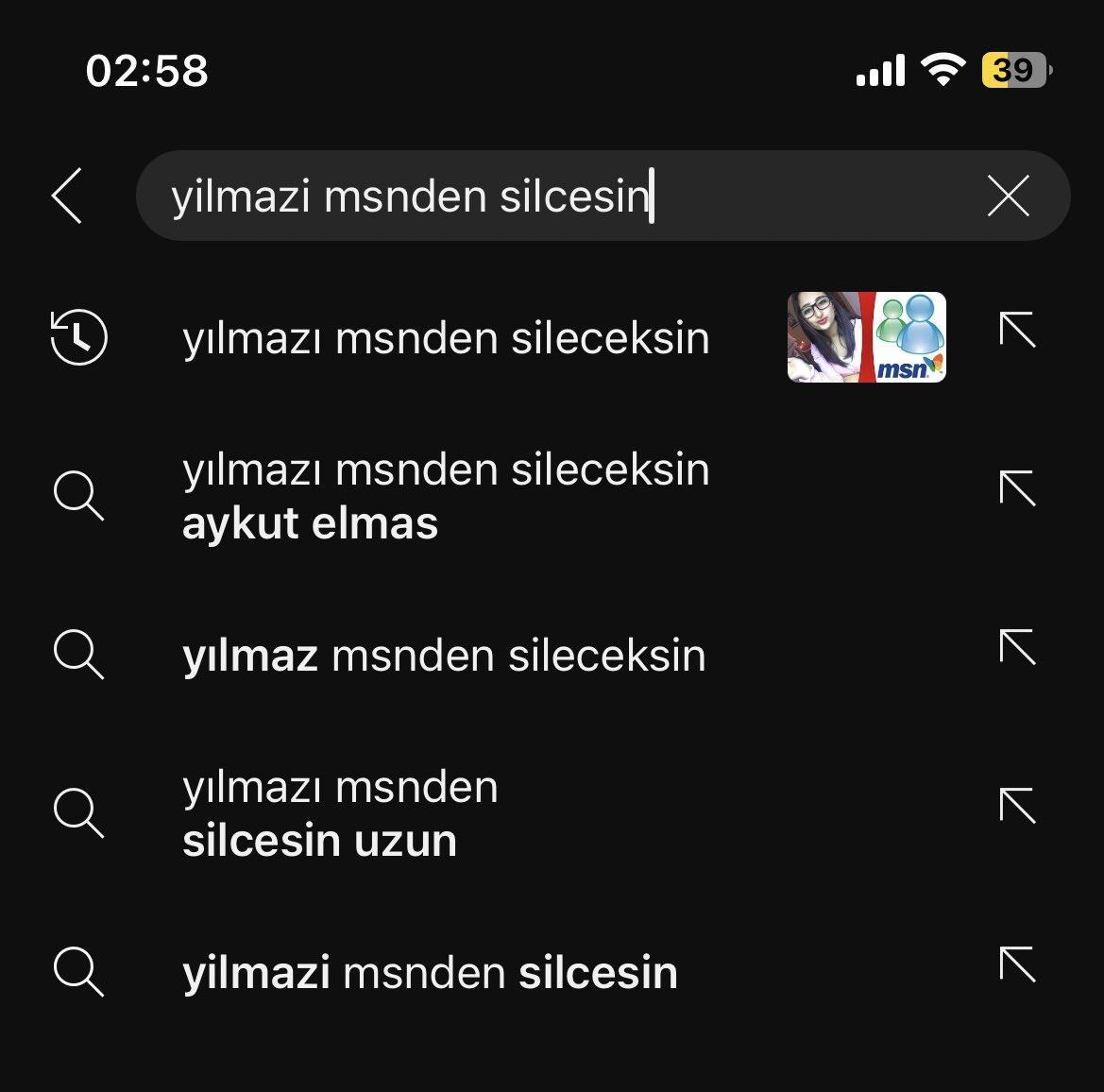 Ya ben aşamadım bu videonun youtubede olmamasını…