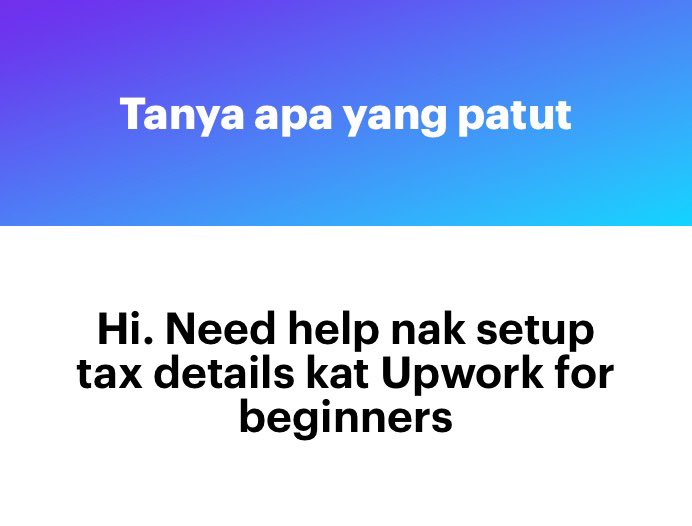 ainiadilah99's tweet photo. Hai, dapatkan dulu nombor cukai pendapatan you through Lembaga Hasil.
If you dah pernah bekerja yg ada tolak epf socso, I think you ada tax number sendiri dah.
#AskDee https://t.co/9cxdrV6c7j