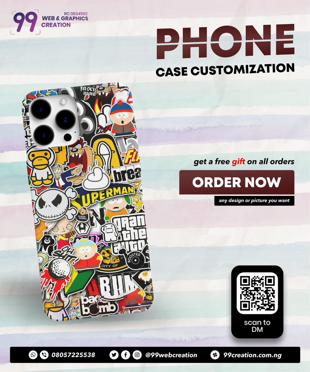 99WebCreation's tweet photo. Phone Case Customization for all types of mobile devices.

#BBNaija  #layi #iPhone14 https://t.co/vXfOPYRSgo