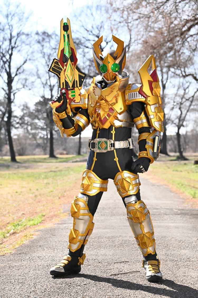 YokaiRiderVT's tweet photo. Kamen Rider Garren King Form
#KamenRiderOutsiders | #仮面ライダーシリーズ https://t.co/lABQHlUGlZ
