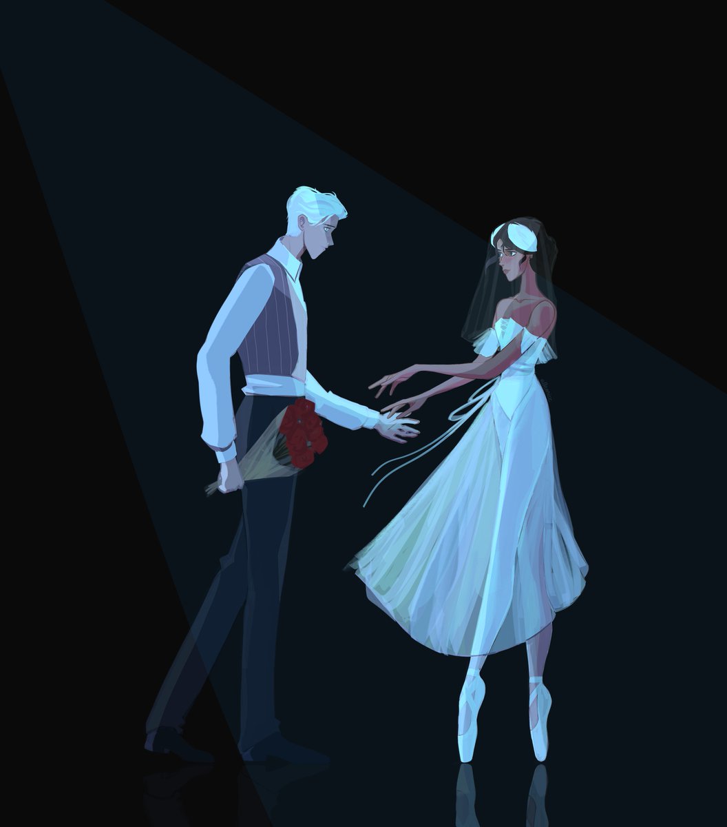 commission for @/katherine.cavallier on instagram for her fic Twelve Dancing Princesses (english translation) 

#dramione