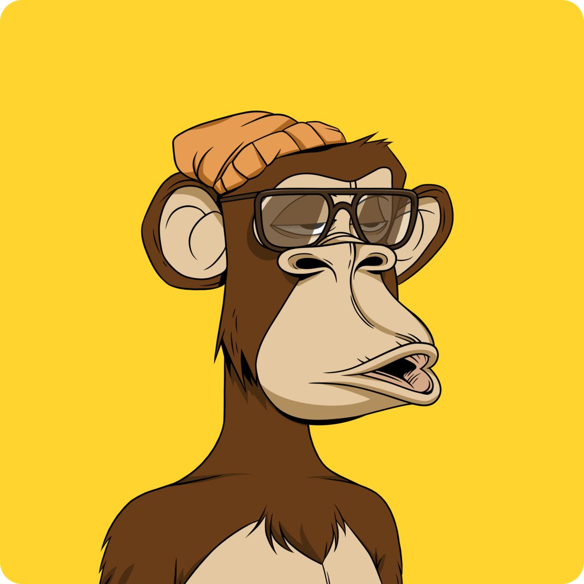 uhleet's tweet photo. I completely forgot it was #0xMonday! This week features my @0xApes_NFT #12030.

I’ve always loved this ape for its simplicity and his bored vibe. 

Iconic. https://t.co/qCGXZZji72