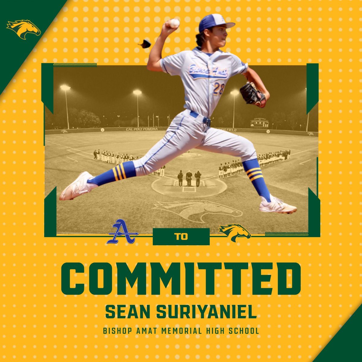 Welcome Sean Suriyaniel!

Sean is an incoming freshman RHP from Bishop Amat High School!

#BroncosUnited