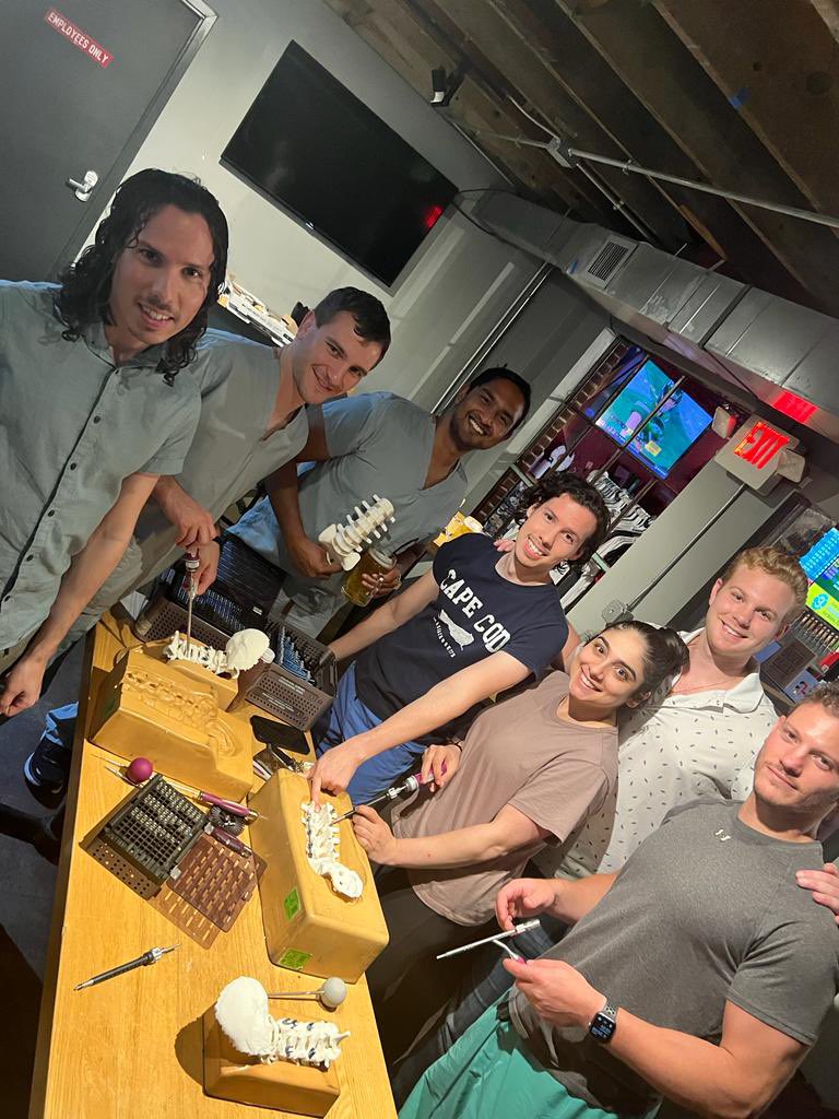 bhenderu's tweet photo. Learning some good old fashioned spine surgery with @NuVasiveInc and @NeurosurgeryOSU. Getting all the medial breaches out of our system now 😅 https://t.co/WP8NtzIUux