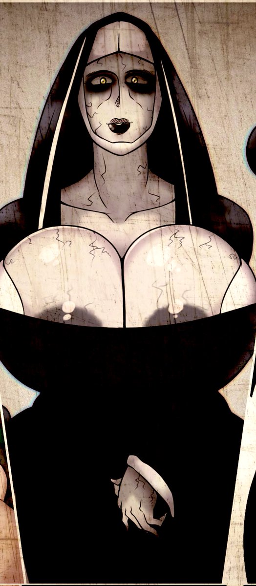 cursed_queen5's tweet photo. • ┈ • ┈ • ୨୧ • ┈ • ┈ • 
》🩸︰Name: The Nun
》🩸︰Age: {REDACTED}
》🩸︰Powers: {CLASSIFIED}
》🩸︰Goal: To make you beg god for forgiveness~
  
               ❝Mmm…❞
• ┈ • ┈ • ୨୧ • ┈ • ┈ • https://t.co/oTNb9oMxMw