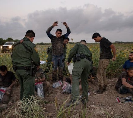 RedTexanMike's tweet photo. @IamXoXoRoe @carolyn41495518 @SPMeyers15 @robloxley @Riley_Gaines_ Sorry... CBP called for assistance with Non-Binary Global Trans Wan'na Be US-Citizens who Trans-Legally crossed the Cis-Texas border...  We can continue once they're locked away in #Bidencages... Oops... I mean open air processing cubicles... https://t.co/SmnTJM9iCk
