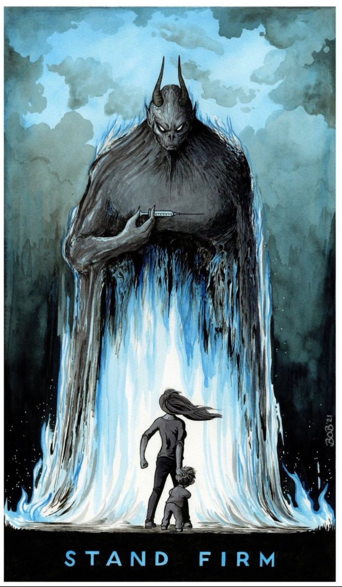 Thomas_Binder's tweet photo. Imagine your government and their puppeteers try to implement evil #Agenda2030 / #TheGreatReset by #pLandemicScam / #modRNAgenocide, #CO2Scam, #LGBTQIAXYZScam, etc., and everyone protects herself and her children by bravely saying NO.

A powerful visualisation by @bobscartoons 🙏 https://t.co/4zZr9qtINQ