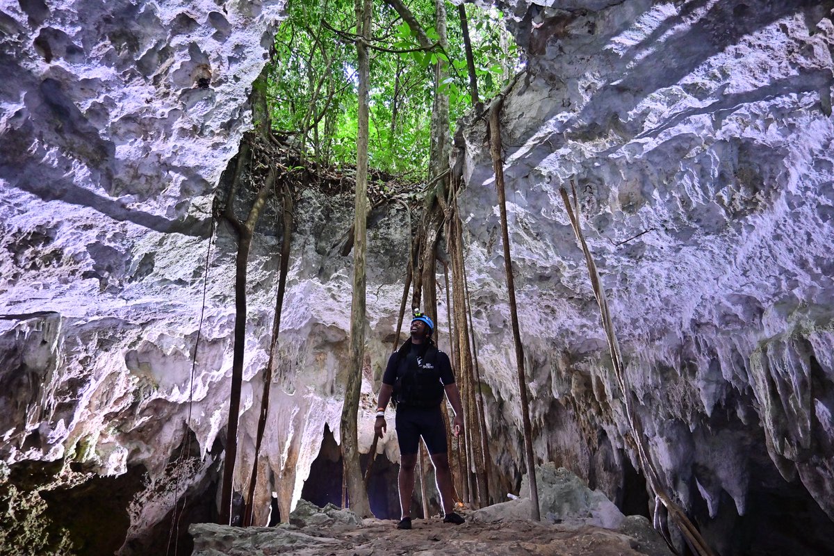 crazeerayzee's tweet photo. So…..I did a thing!!! I will definitely remember this experience for the rest of my life! Posting pictures so you all would believe me when I talk about it! #caveexploring #vacation #solovacation #solotravel #solotraveler  #bucketlistadventures #bucketlist #bucketlisttravel https://t.co/JvyJlNfCeL