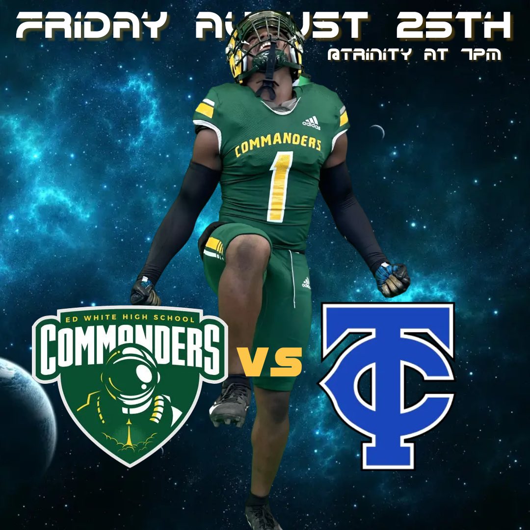 Week One is here! #CommanderPride #BeatTrinity