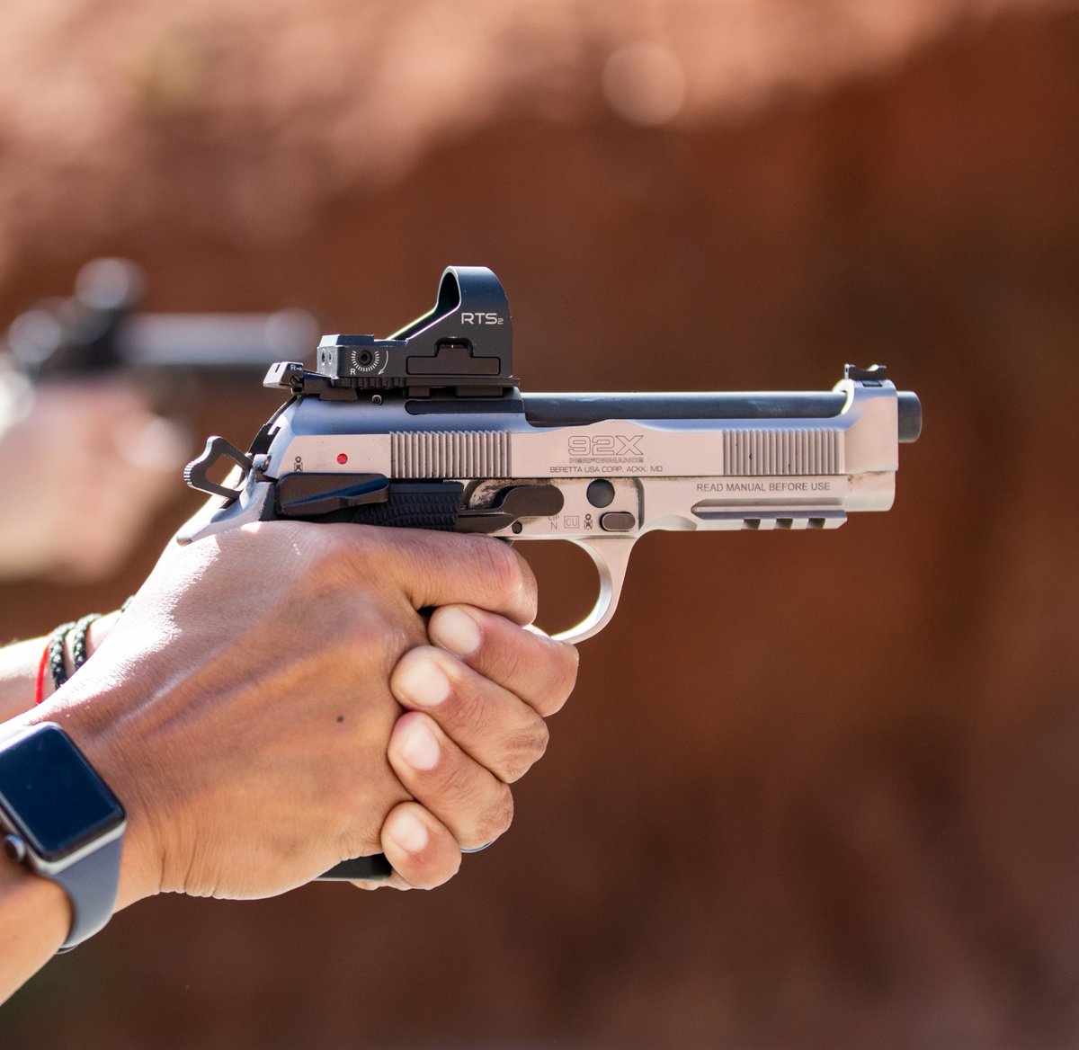Beretta_USA's tweet photo. The perfect blend of style and accuracy. Take your shooting skills to the next level with the Beretta 92X Performance. ๐ฅ Check out the rebates here: https://t.co/ujXS7cSimq
#Beretta #92XPerformance #TeamBeretta #1ChoiceOfChampions https://t.co/lYiJUP3hjj
