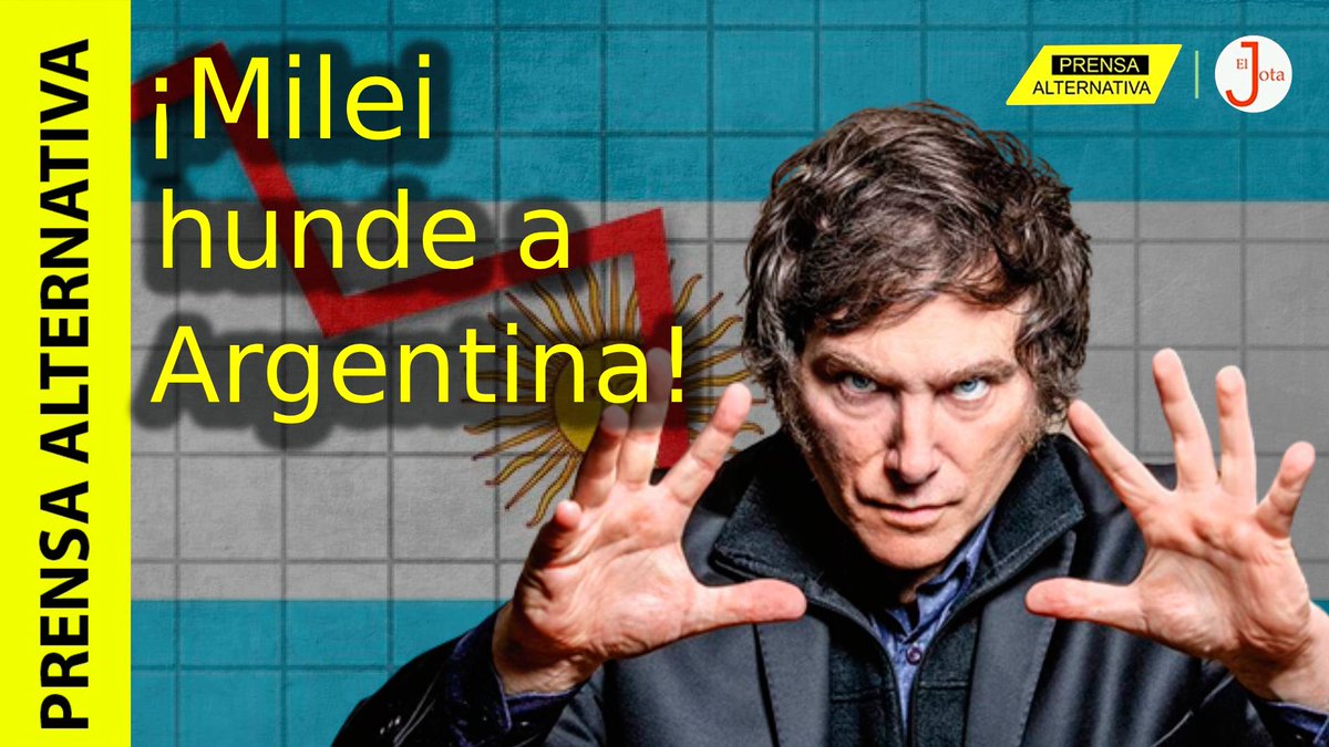 Para los argentinos es desesperante escuchar al político extremista que sin llegar a la presidencia de su país, está mandando al infierno la economía. "¡Mejor que se calle!", se convierte en un clamor popular. youtube.com/watch?v=fuZ45N…