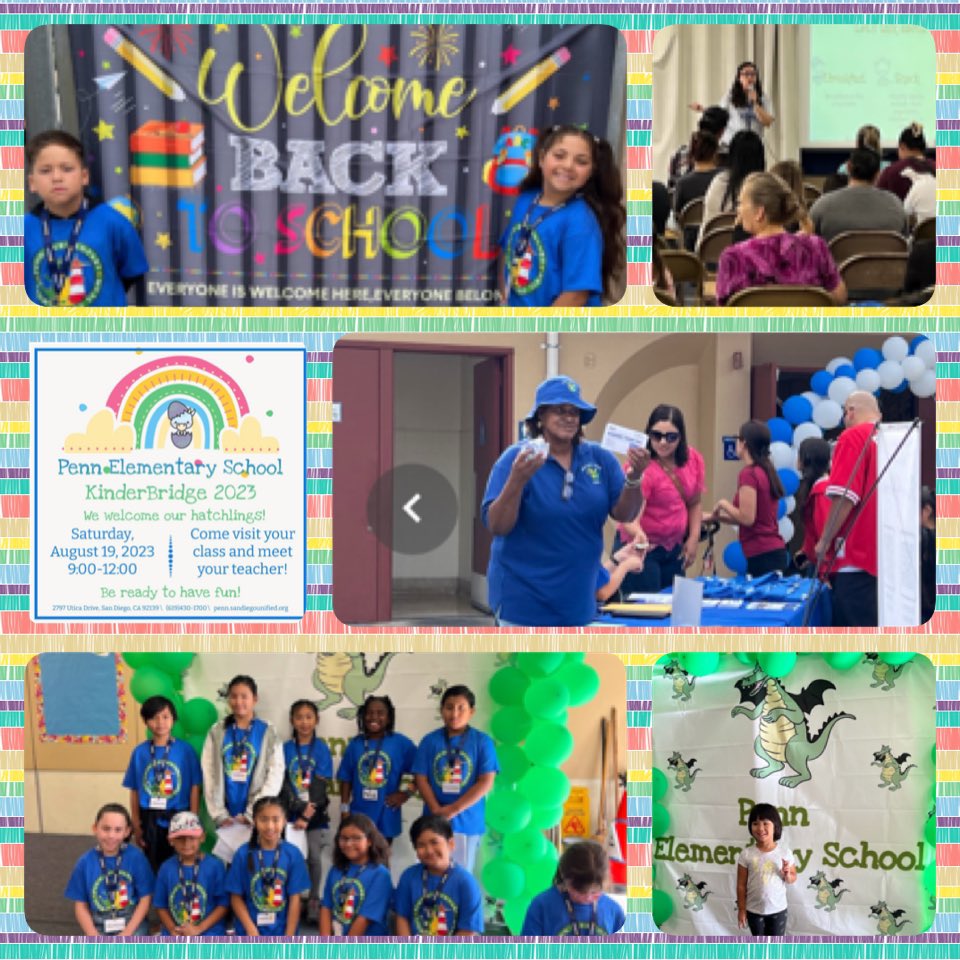 #WeLovePenn On Saturday we welcomed our hatchlings! We had so much fun at KinderBridge. Thank you to our PTA, LIM Lighthouse Team and UTK/K/staff team. <a href="/sdschools/">San Diego Unified</a>