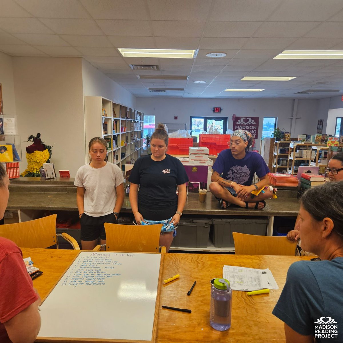 MSNReadingProj's tweet photo. 🥳Tomorrow is a VERY exciting day! It's the day we start our Back to School Book Fair for Teachers. Over the next few days, 500x Dane County K-12 public school educators will choose 25x new books for their classrooms. We are ready! #literacymatters #booksforeducators #madisonwi https://t.co/pMdswhy6wC