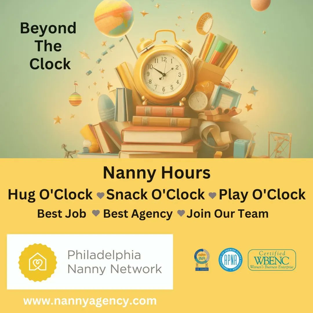 For more information on applying, visit the Philadelphia Nanny Network Jobseekers page @ buff.ly/40hBH3D #MoreThanANanny