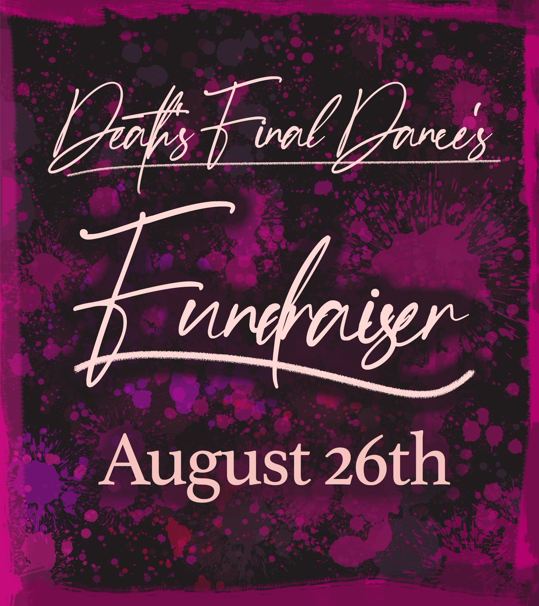 🌺 Fundraiser Date! 🌺
After some work behind the scenes, we've landed on a date for our fundraiser! Executioners prepare because we are live on AUGUST 26TH! Be ready for our new goods in only 5 days! <3