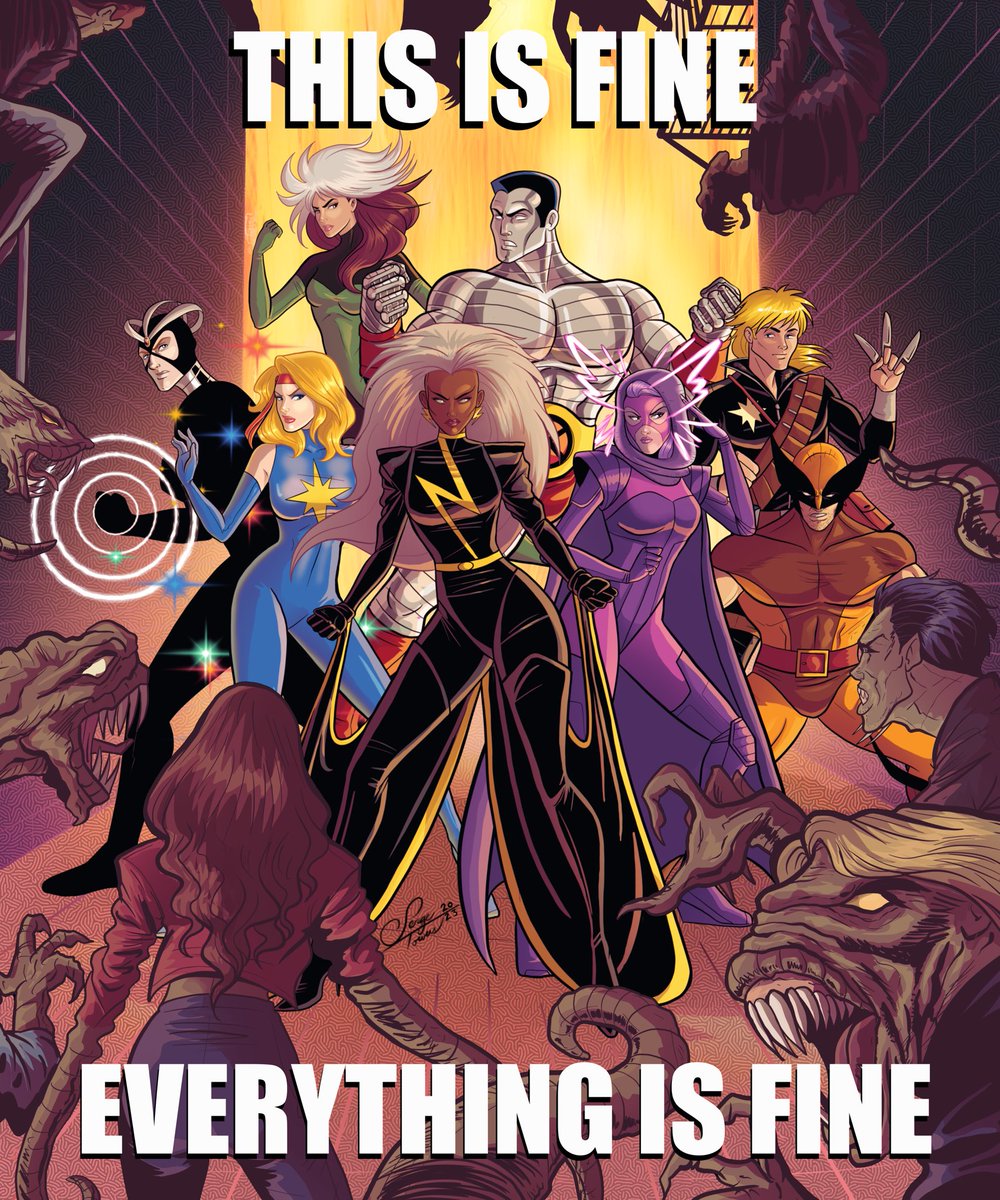 SergeTowers (X-Men Fan Tees) tweet media