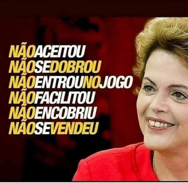 FOI GOLPE SIM! 'Posso ter cometido erros, mas não cometi nenhum crime'. Dilma Rousseff foi inocentada de culpa no caso das 'pedaladas fiscais' que motivou o impeachment dela em 2016. Enquanto ela chamava esse processo de Golpe, a mídia a atacava. A verdade demora, mas ela vem.