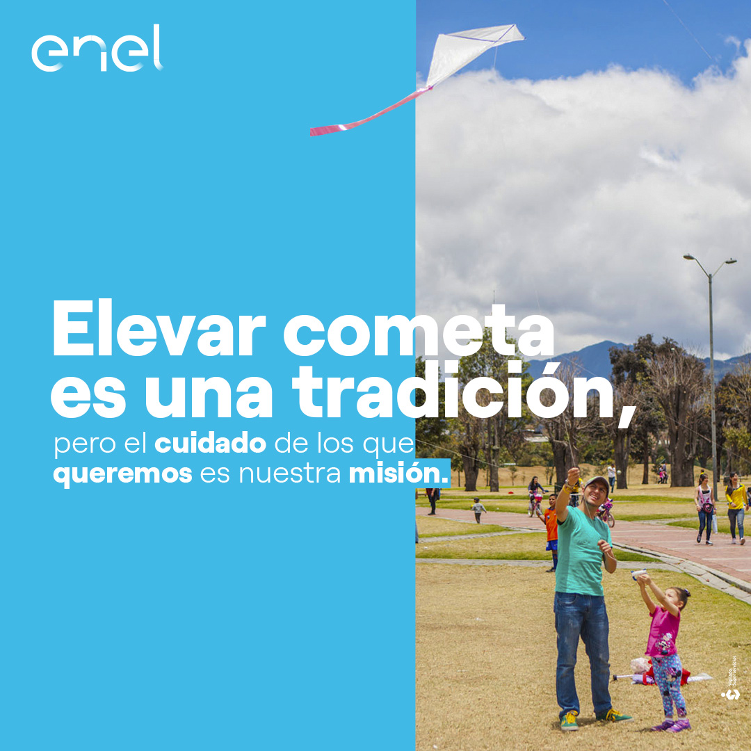 Valentina_aaaaa's tweet photo. Agosto es el mes perfecto para elevar cometas y disfrutar en familia, por eso es importante hacerlo lejos de las redes eléctricas para evitar accidentes y cuidar a los que queremos. 🪁🥰 #EnergíaSegura https://t.co/iTV4v4Bo0J