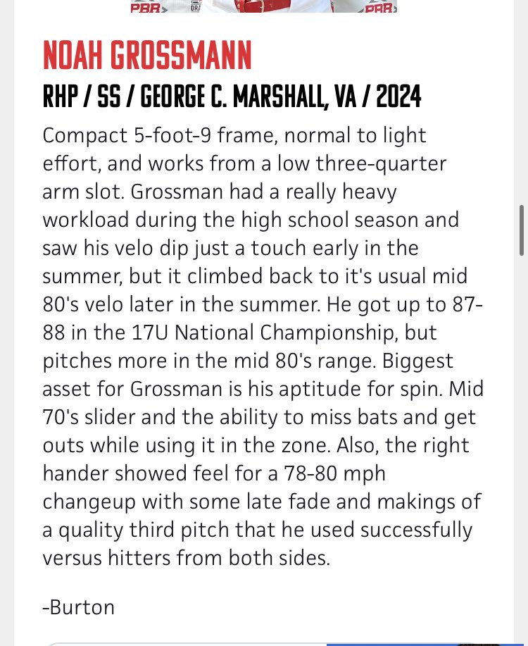 Noah Grossmann ‘24 tweet media