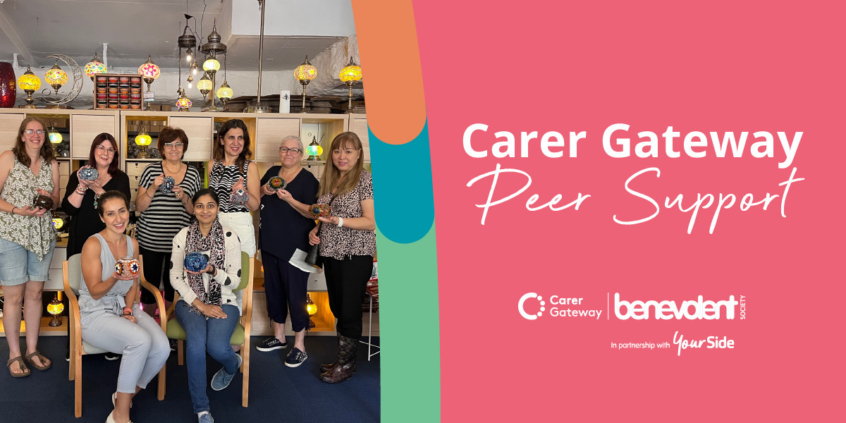 yoursideaus's tweet photo. As a carer, meeting with carers in similar experiences can be empowering. This is where our peer support activities come in. We have a packed monthly calendar: https://t.co/867apnIEwu

Visit https://t.co/k6B7ZN2Sau for more info or call 1800 422 737 https://t.co/nJnKot8k2v