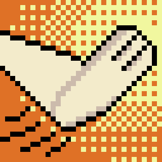 LunarSilverFox's tweet photo. A #Kick skill icon for @Pixel_Dailies 
Made in a 32x32 canvas. I was inspired on those skill icons in RPGs like Divinity/Baldurs Gate. Those icons often reflect well what it does. I hope I did a decent job. 
#pixel_dailies #pixelart https://t.co/bnYdM4wzAZ