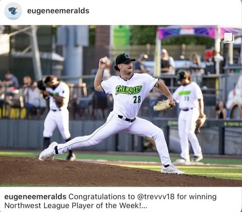That’s my Boy!!
Northwest League Player of the Week!! Proud of you <a href="/trev_mcdonald18/">Trevor McDonald</a> Keep grinding!!