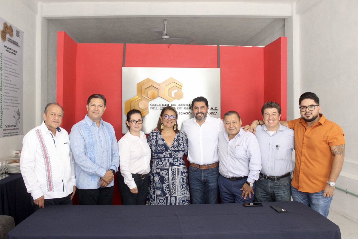 caeqroac's tweet photo. Este fin de semana se marcó una nueva historia en la Sierra Gorda queretana; se llevó a cabo la inauguración de la Delegacion Sierra Gorda del Colegio de Arquitectos del Estado de Querétaro, con sede en el Municipio de Jalpan de Serra. https://t.co/Wq9YVyhJ0u