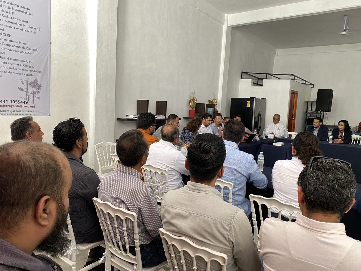 Este fin de semana se marcó una nueva historia en la Sierra Gorda queretana; se llevó a cabo la inauguración de la Delegacion Sierra Gorda del Colegio de Arquitectos del Estado de Querétaro, con sede en el Municipio de Jalpan de Serra.