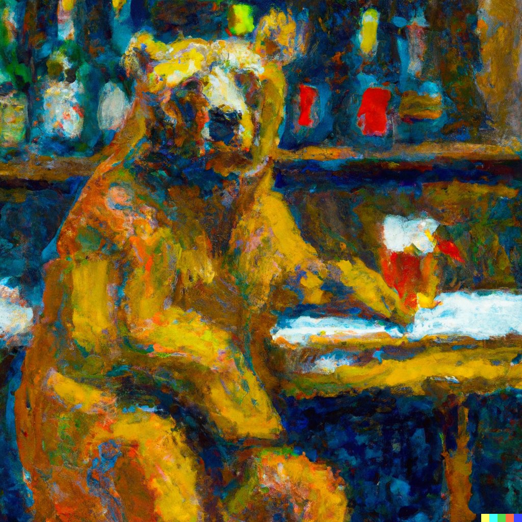 LeighsArt2023's tweet photo. #art #bear #beer https://t.co/iL8usqyKcU