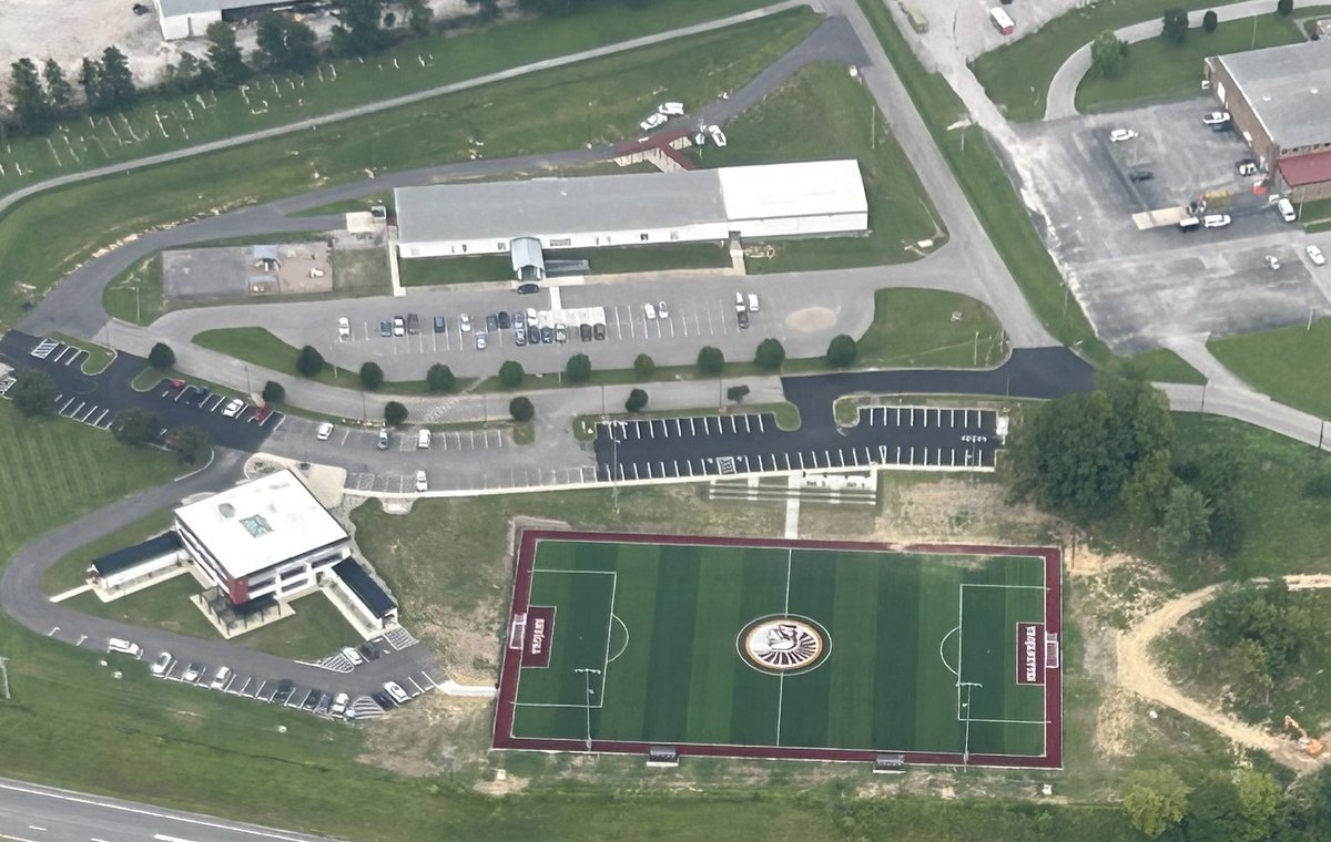A great view of our beautiful campus and facilities taken by 2023 BCHS Graduate and pilot Mary Schalk. Thank you for thinking of BCHS, Mary!