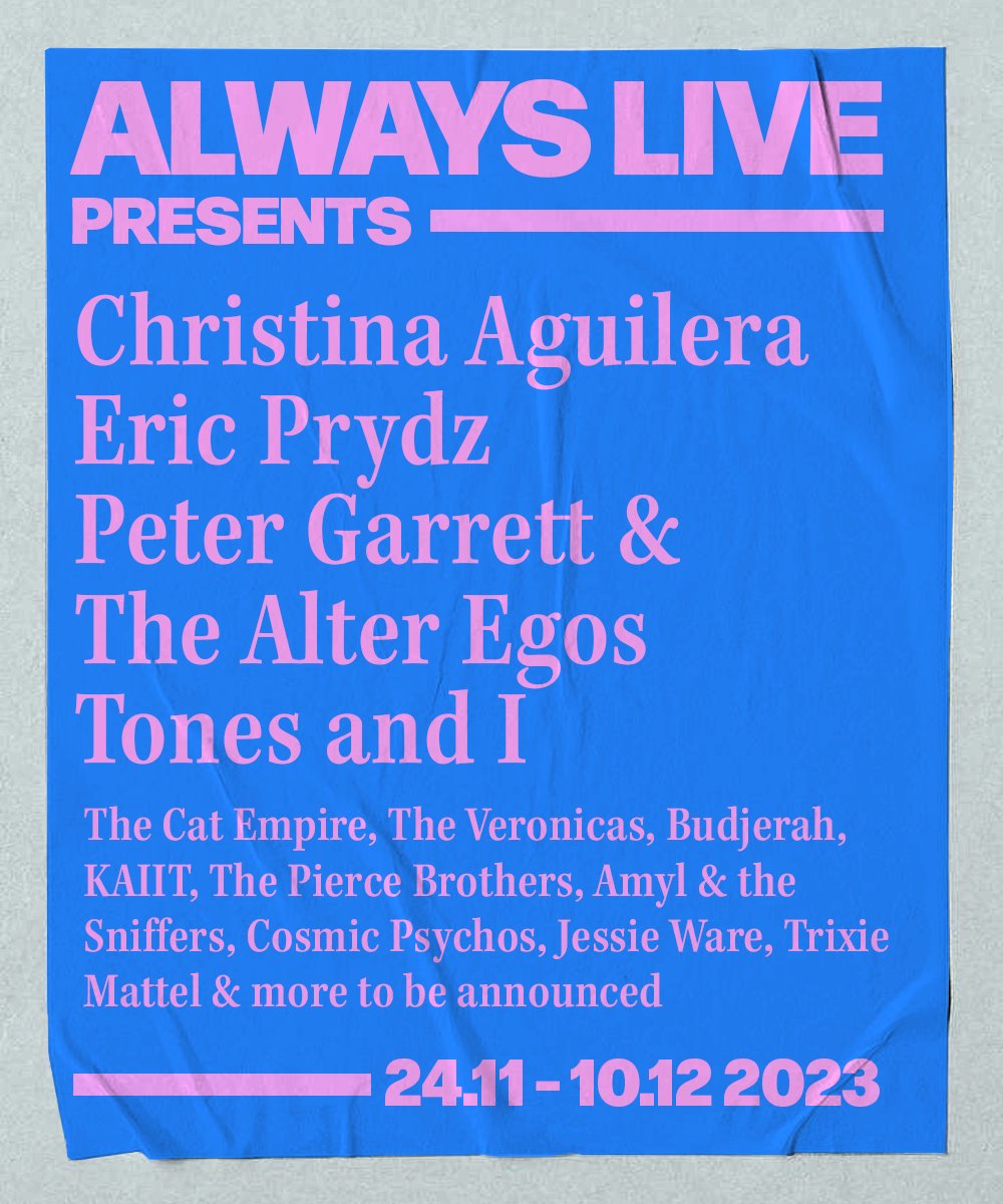 New acts just dropped.