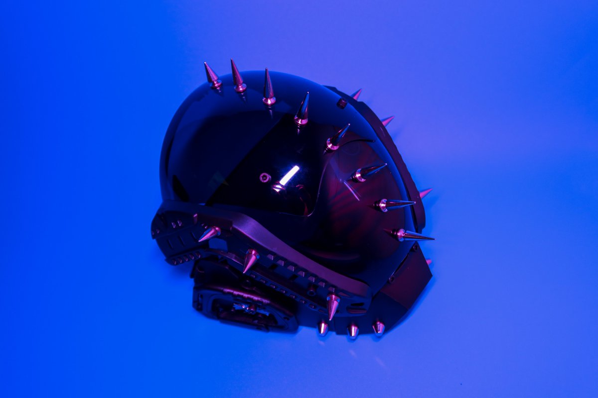 CyborgNex65765's tweet image. Step into the future with the CyborgNex Cyberpunk Tactical Mask! 🤖🔥 Unleash your inner techno-warrior with the rivet-adorned style that's straight out of a cyberpunk dreamscape. 
👉cyborgnex.com
#CyberpunkChic #TechTactical #FutureFashion #cyborgnex