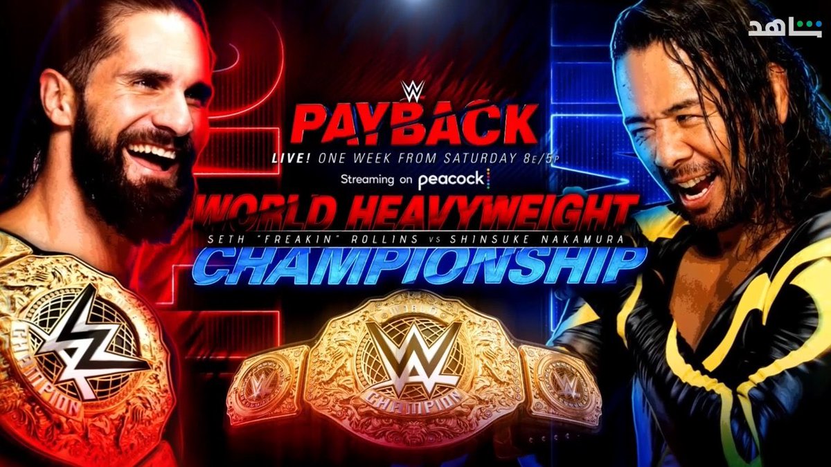 TardakaPro's tweet photo. رسميا 🔥

سيث رولينز ضد شنسكي ناكامورا على لقب وزن ثقيل في #WWEPayback https://t.co/9j02IPebCE