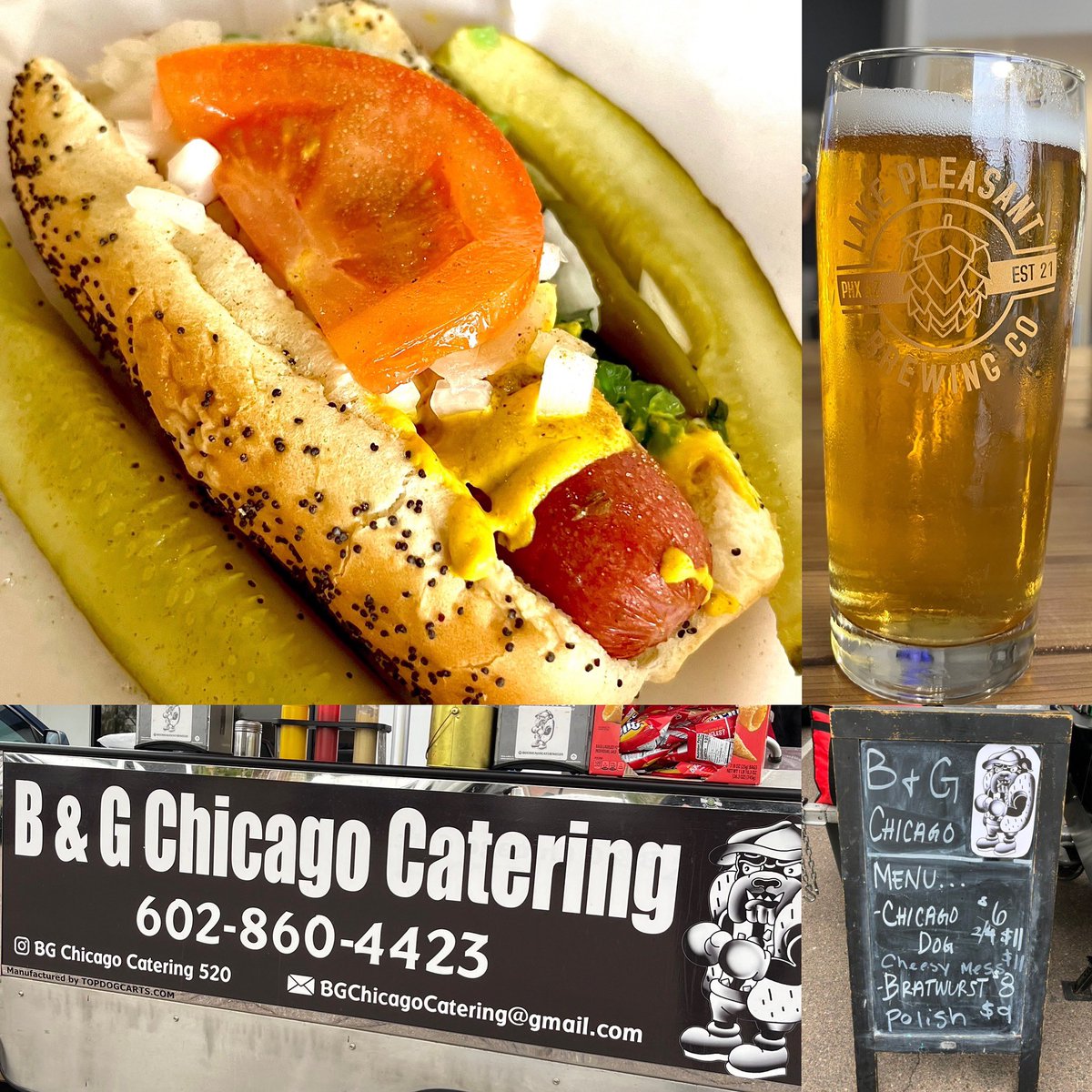 B&amp;G Chicago Catering
Lake Pleasant Brewery
Phoenix, AZ