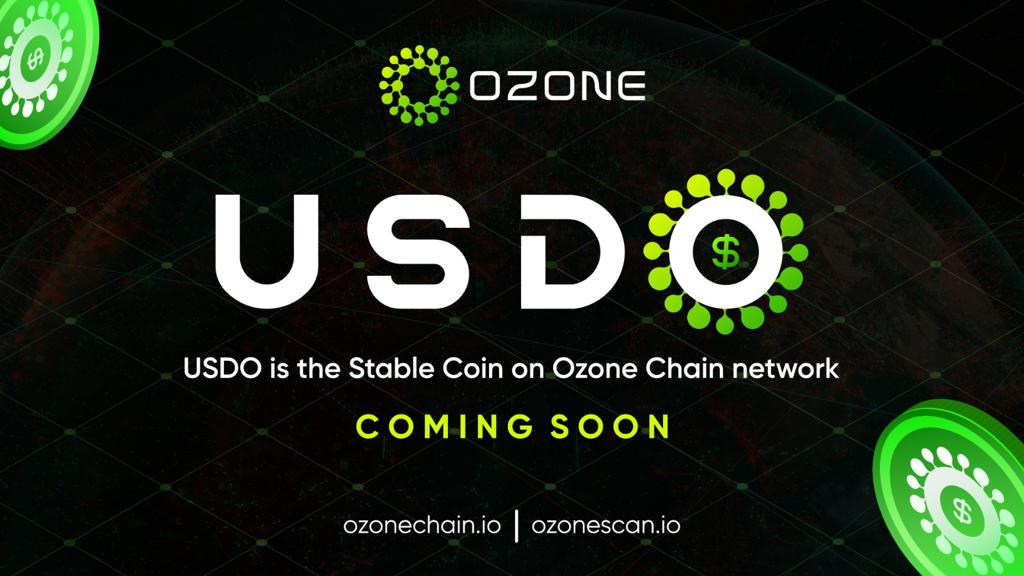 Ozone_chain's tweet photo. Be ready folks USDO is coming soon!

USDO will be the official stable coin of Ozonechain!

Dex is ready, launchpads are ready and projects are also ready to be launched in Ozonechain! 

USDO will help projects launch in stable coin and also help multichain projects trade in Ozonechain!