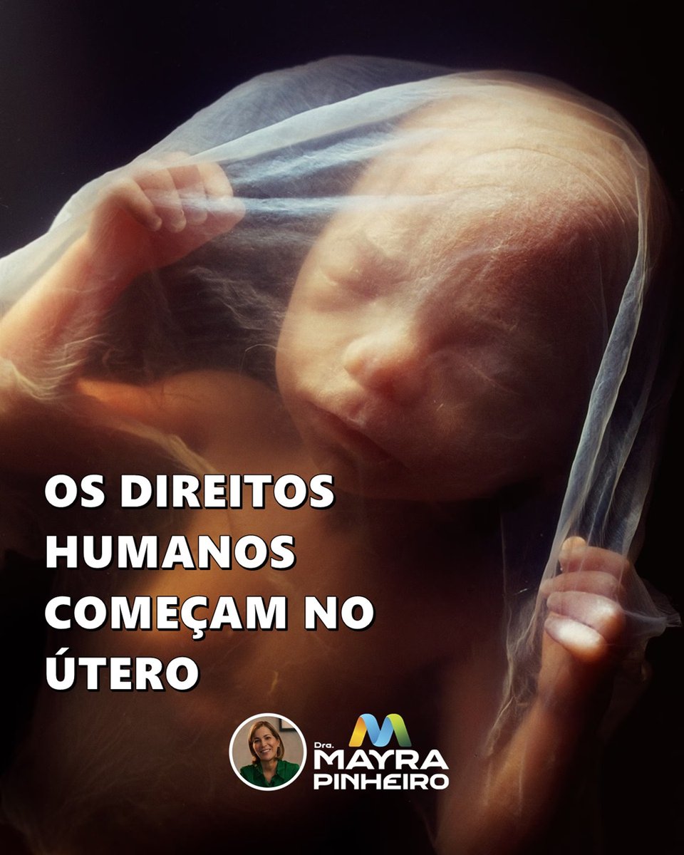 No momento da fertilização, você é um ser humano com direitos humanos. #diganãoaoaborto