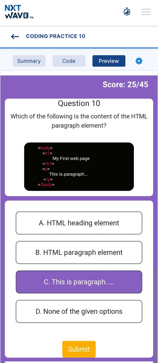 sridharpatel654's tweet photo. Completed coding practice 10 on Quiz Question Page and Podcast Page.....
@nxtwave_tech
@rahulattuluri
#ccbp #ccbpian #ccbpstudent
#nxtwave_team
#consistency #tech #bootstrap #HTML #CSS #developinglayouts #staticwebsite #layouts #streak #websiteintegration https://t.co/VeOSDjRxJe