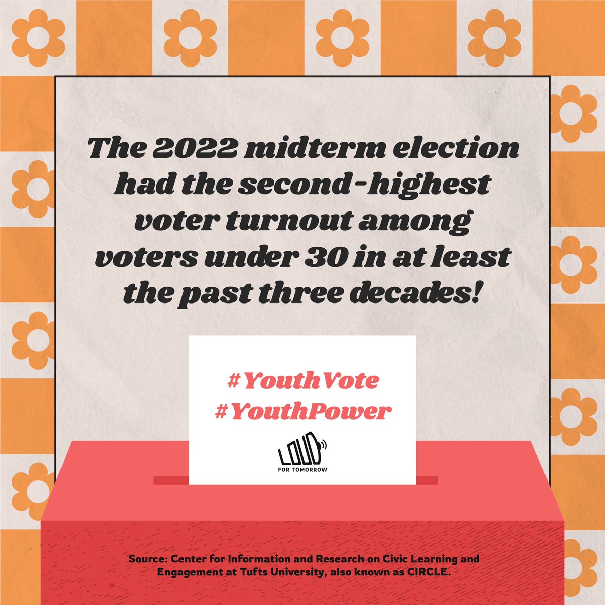 While elections may be a few months away, the social impact of those elections is year-round. If you turn 18 before the next election, register to vote!🗳️ #YouthVote #Voter #YoVoto #IVote #Elections