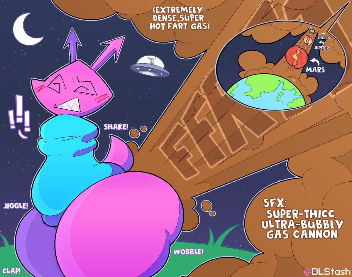 @GasiViro Virus wipes out the earth!💨🌎 (and the whole solar-system too, oops~) 💜