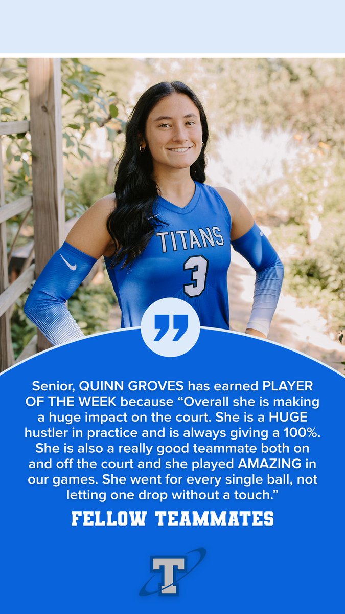 Senior DS/Lib, Quinn Groves earns the first PLAYER OF THE WEEK for the 2023 Season!  #CraveTheChase @pls_activities <a href="/quinngrovess/">Quinn Groves</a>