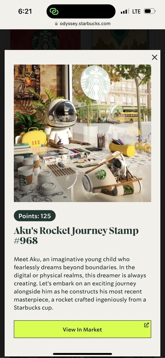 adambrotman's tweet photo. Had to go with personalized Starbucks Card with $100 on it; going with @AkuDreams journey stamp printed on the card! That stamp is special for many reasons: @Micah_Johnson3 and Aku team giving back to community + @forum3_ team put a lot of work in @web3_morgan @BunchuBets . https://t.co/Tv64saM4Ff