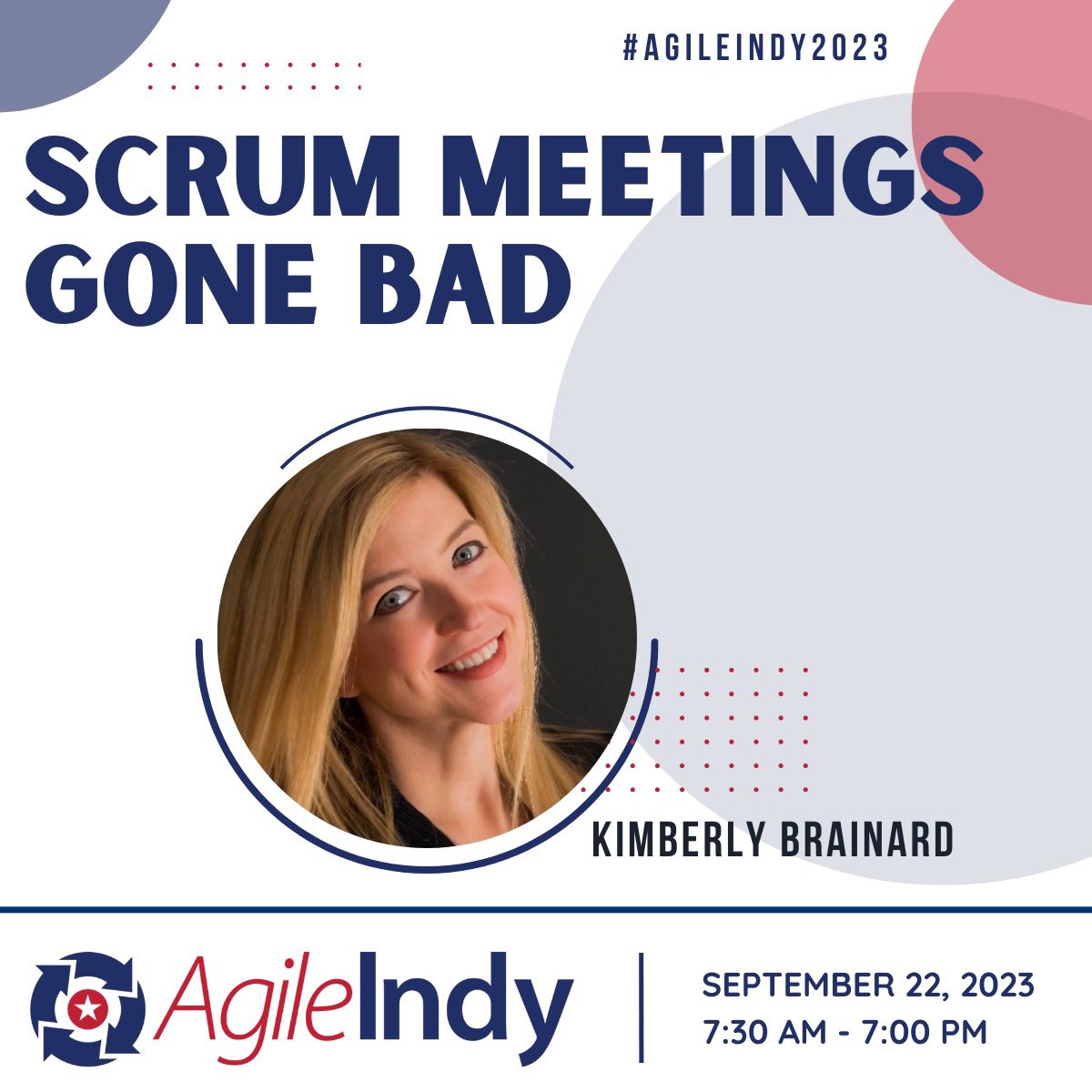 AgileIndy's tweet image. 📣 JOIN US! Get tickets now to see Kim Brainard   as one of our amazing speakers for the 2023 AgileIndy Conference! 🎉

Get tix now: lnkd.in/g64YGbzu
More details: lnkd.in/exYyu_u4

See you there!

#agileindy2023 #agileindy