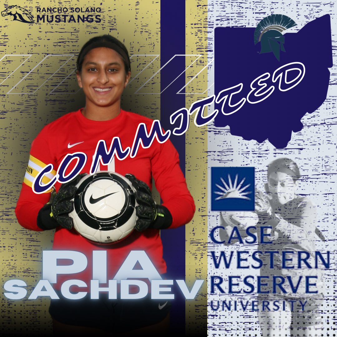 RS_Mustangs's tweet photo. Congratulations to Pia Sachdev on her commitment to Case Western Reserve University! 

One of the top Goalkeepers in AZ is headed to one of the top Universities in the Country!

#letsgomustangs
#mustangsincollege https://t.co/y6TXVBdXHa