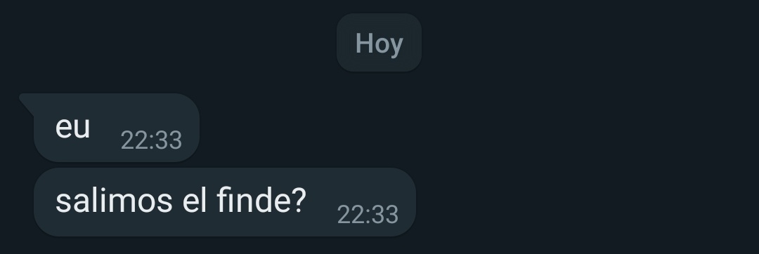 avisenle q es lunes