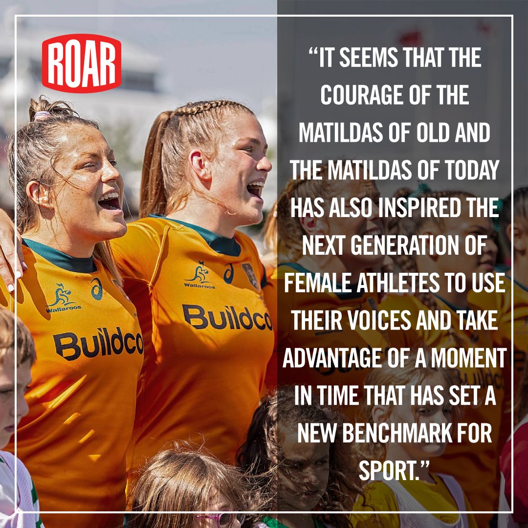 The Roar (@theroarsports) on Twitter photo "It’s tough to swallow when RA chooses to feature wives and girlfriends of male players on their Instagram being flown across the country... then on the other, seeing Wallaroos stranded in Canada following the Pacific Four competition."
✏️<a href="/mary__kaye/">Mary Konstantopoulos</a>
👉bit.ly/44kEJVO "It’s tough to swallow when RA chooses to feature wives and girlfriends of male players on their Instagram being flown across the country... then on the other, seeing Wallaroos stranded in Canada following the Pacific Four competition."
✏️<a href="/mary__kaye/">Mary Konstantopoulos</a>
👉bit.ly/44kEJVO