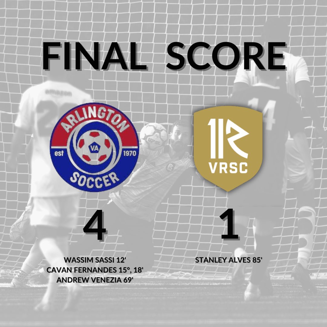 Not the result we wanted but we learn, grow and come back stronger!