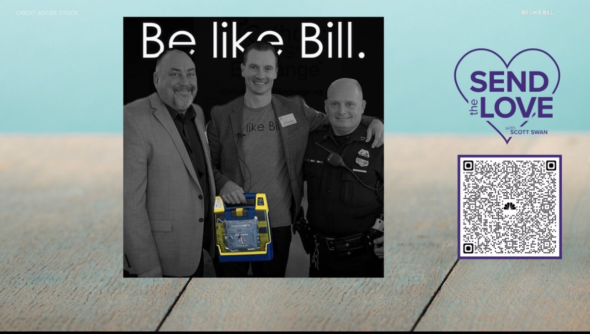 BeLikeBill17's tweet photo. A HUGE thank you to @WTHRcom @ScottWTHR &amp; @megmsimpson for supporting our mission with their #sendthelove campaign last week, and to all who donated-raising enough money to buy and donate 2 AEDs to our communities! 
⚡️❤️🙏 #SCA #AED
@DittoePR 
@CarmelPD 
@CarmelFireDept https://t.co/vf9o0C9ZHN